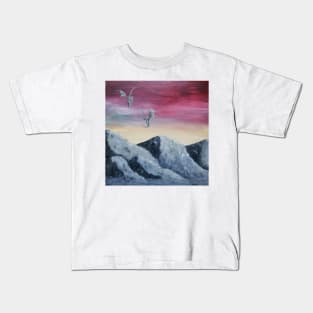 dragon worlds Kids T-Shirt